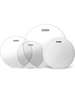 Evans G2 Clear Standard Pack (12", 13", 16") with 14" HD Dry Snare Batter 1