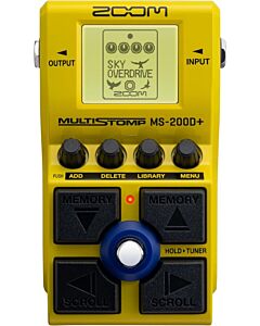 Zoom MS-200D+ MultiStomp Distortion Guitar Pedal