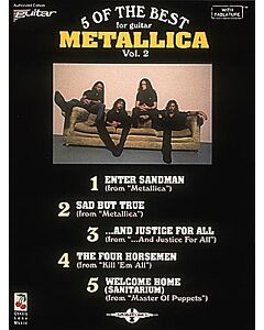 Metallica 5 of the Best Vol 2 Guitar Tab
