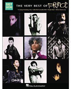 VERY BEST OF PRINCE EASY GUITAR NOTES & TAB