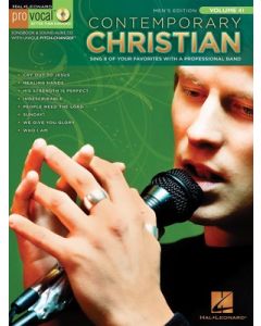 CONTEMPORARY CHRISTIAN PRO VOCAL MEN V41 BK/CD