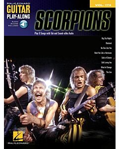 Hal Leonard Scorpions Guitar Play Along Volume 174 Bk/Ola