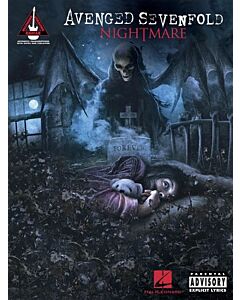 Avenged Sevenfold Nightmare Guitar Recorded Versions Softcover Tab
