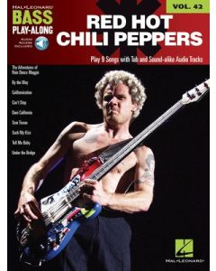 RED HOT CHILI PEPPERS BASS PLAYALONG V42 BK/OLA