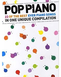 POP PIANO 23 OF THE BEST EVER PIANO SONGS