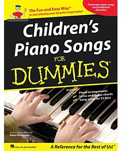 CHILDRENS PIANO SONGS FOR DUMMIES PVG