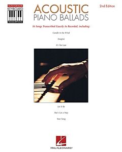 ACOUSTIC PIANO BALLADS KEYBOARD TRANSCRIPTIONS