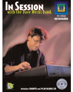 IN SESSION WITH DAVE WECKL BAND KEYBOARDS BK/CD