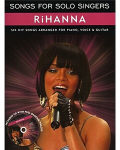 SONGS FOR SOLO SINGERS RIHANNA BK/CD