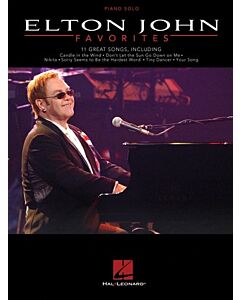 ELTON JOHN FAVORITES PIANO SOLO