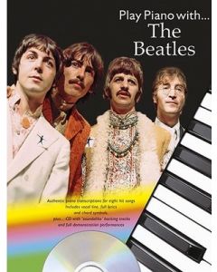 PLAY PIANO WITH THE BEATLES BK/CD