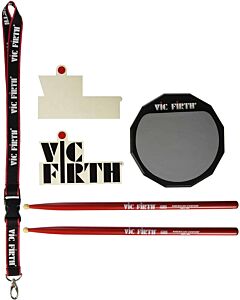 Launch Pad Kit (includes practice pad, SD1JR, method book) - Vic Firth