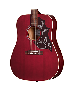 Gibson Hummingbird Special Acoustic Electric Guitar in Satin Wine Red
