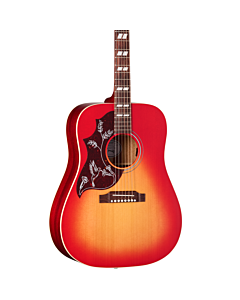 Gibson Hummingbird Special Left Hand Acoustic-Electric Guitar in Satin Vintage Cherry Burst