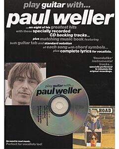 PLAY GUITAR WITH PAUL WELLER TAB BK/CD