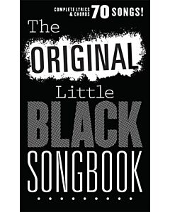 LITTLE BLACK BOOK ORIGINAL LITTLE BLACK SONGBOOK