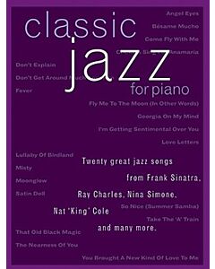 CLASSIC JAZZ FOR PIANO PVG