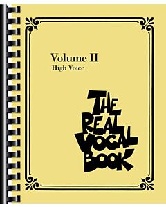 REAL VOCAL BOOK VOL 2 HIGH VOICE