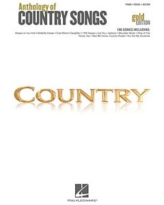 ANTHOLOGY OF COUNTRY SONGS GOLD EDITION PVG