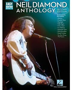 Neil Diamond Anthology Easy Guitar Notes Tab Second Edition