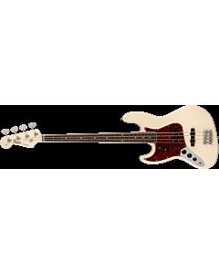 Fender American Vintage II 1966 Jazz Bass Left-Hand, Rosewood Fingerboard in Olympic White