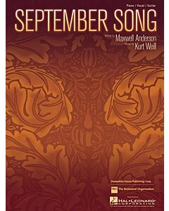 WEILL - SEPTEMBER SONG IN C PVG S/S
