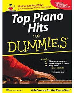 TOP PIANO HITS FOR DUMMIES PVG