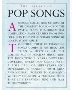 LIBRARY OF POP SONGS PVG (O/P SUB)