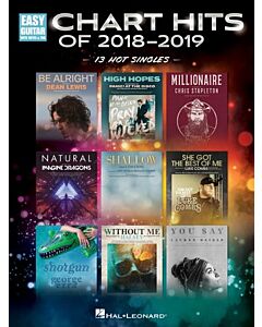 Chart Hits of 2018-2019 Easy Guitar Notes & Tab