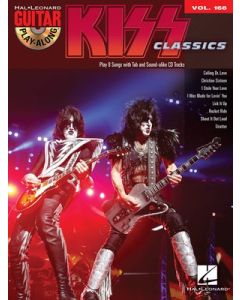 Hal Leonard Kiss Guitar Play Along Volume 168 Bk/Ola