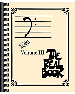 THE REAL BOOK VOL 3 BASS CLEF EDITION