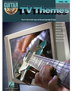 TV Themes Guitar Playalong Volume 45 BK/CD