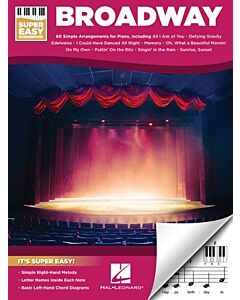 BROADWAY SUPER EASY SONGBOOK