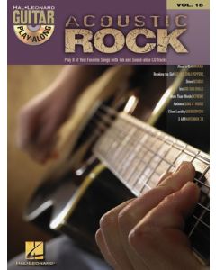 Acoustic Rock Guitar Play Along Volume 18 Bk/Cd