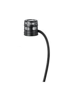 Shure WL185M Low Profile Cardioid Lavalier Microphone TA4F Connector in Black