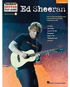 Ed Sheeran Deluxe Guitar Playalong Volume 9 BK/OLA