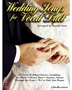 WEDDING SONGS FOR VOCAL DUET HIGH/LOW VOICE PV