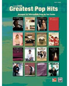 GREATEST POP HITS 2005 - 2006 EASY PIANO