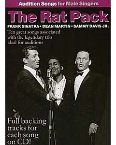 AUDITION SONGS MALE RAT PACK BK/CD