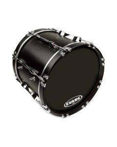 Evans MX1 20" Black Marching Bass Drum Head