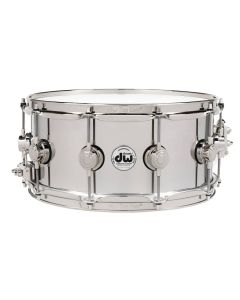 DW Collectors Series 6.5" x 14" Stainless Steel Snare Drum