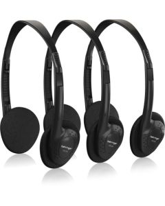 Behringer HO66 Stereo Headphones 3 Multipack
