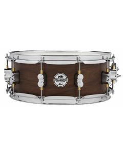 PDP Limited Edition 5.5" x 14" Maple Walnut Natural Satin Snare Drum