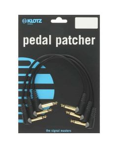 Klotz unbalanced entry level patch cable with angled jacks