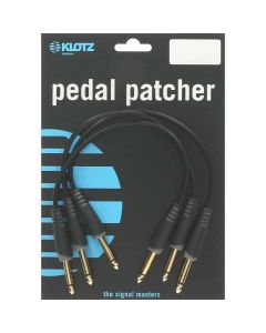 Klotz pedal patcher- 15cm patch cable x 3