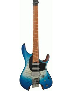 Ibanez QX54QM Premium Electric Guitar in Blue Sphere Burst Matte