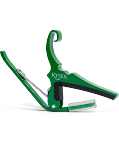 Kyser Quick Change Acoustic Guitar Capo in Emerald Green