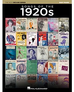 SONGS OF THE 1920S NEW DECADE SERIES EASY PIANO