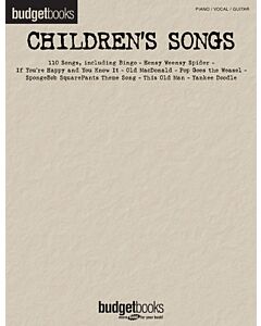 BUDGET BOOKS CHILDRENS SONGS PVG