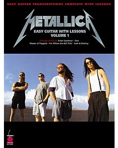 Metallica for Easy Guitar with Lessons Vol 1 Guitar Tab